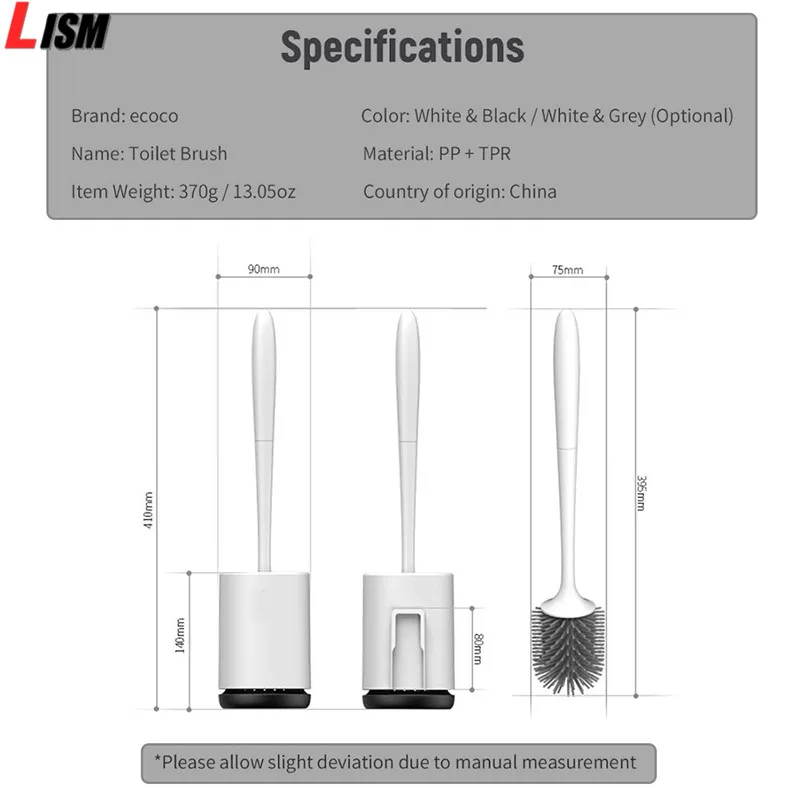 Silicone Toilet Brush with Holder TPR Cleaning Brush For Toilet Wall Hanging Household Floor Cleaning Bathroom Accessories
Silicone Toilet Brush with Holder TPR Cleaning Brush For Toilet Wall Hanging Household Floor Cleaning Bathroom Accessories