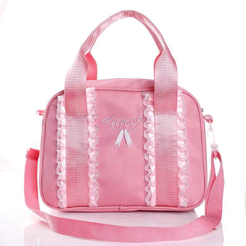 WeGang Shoulder BalletDance Bags Women Hand Bags School Children Girls Cute Tote Bag for Kids Rucksack Embroidered Pink/Black 
WeGang Shoulder BalletDance Bags Women Hand Bags School Children Girls Cute Tote Bag for Kids Rucksack Embroidered Pink/Black