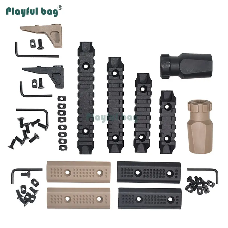 Playful bag SLR Nylon accessories MLOK nylon rail KEYMOD handstop Decoration CS toys Tactical gel ball toy equipment AQB40
Playful bag SLR Nylon accessories MLOK nylon rail KEYMOD handstop Decoration CS toys Tactical gel ball toy equipment AQB40