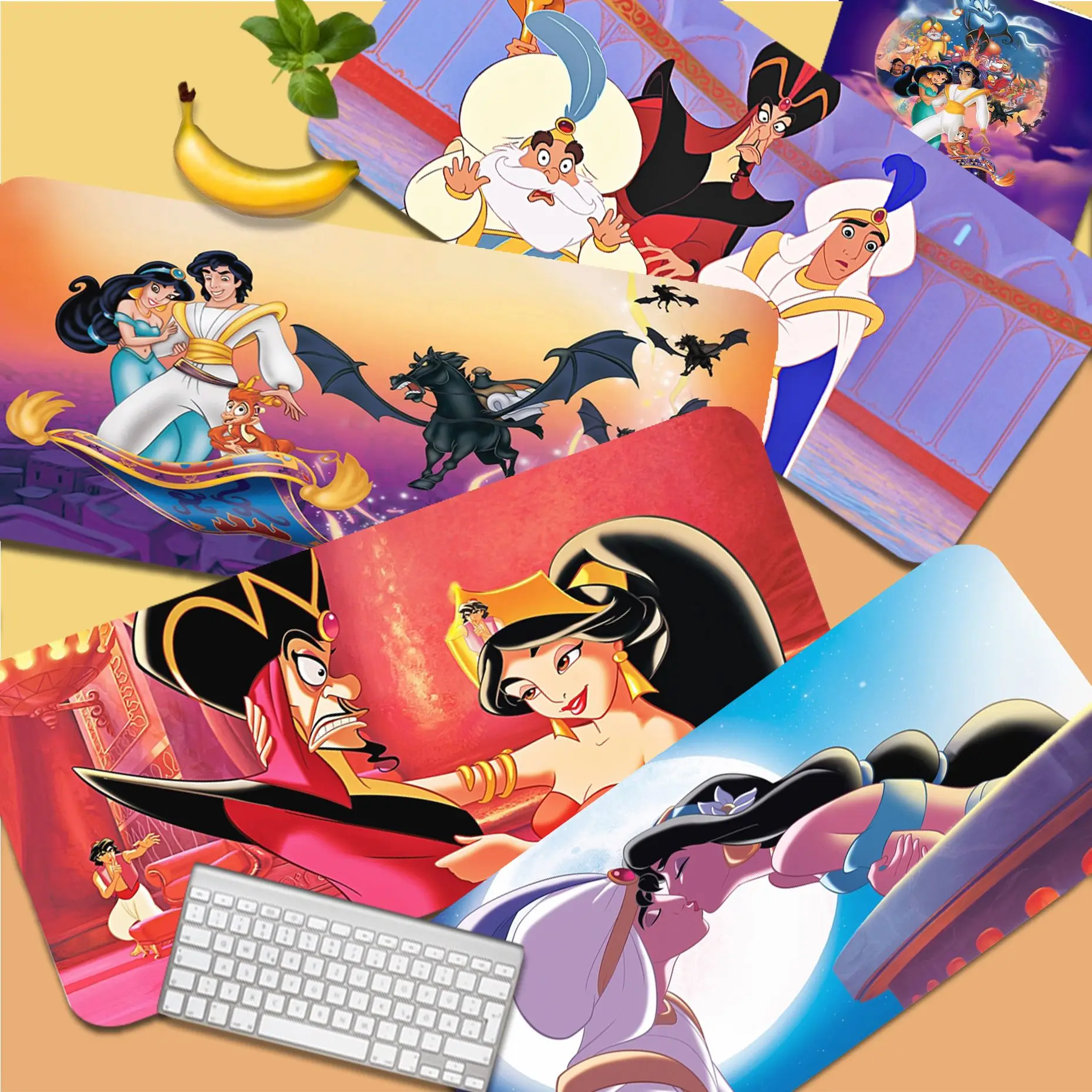 Disney The Return of Jafar Gaming Player desk laptop Rubber Mouse Mat Size for large Edge Locking Speed Version Keyboard Pad
Disney The Return of Jafar Gaming Player desk laptop Rubber Mouse Mat Size for large Edge Locking Speed Version Keyboard Pad