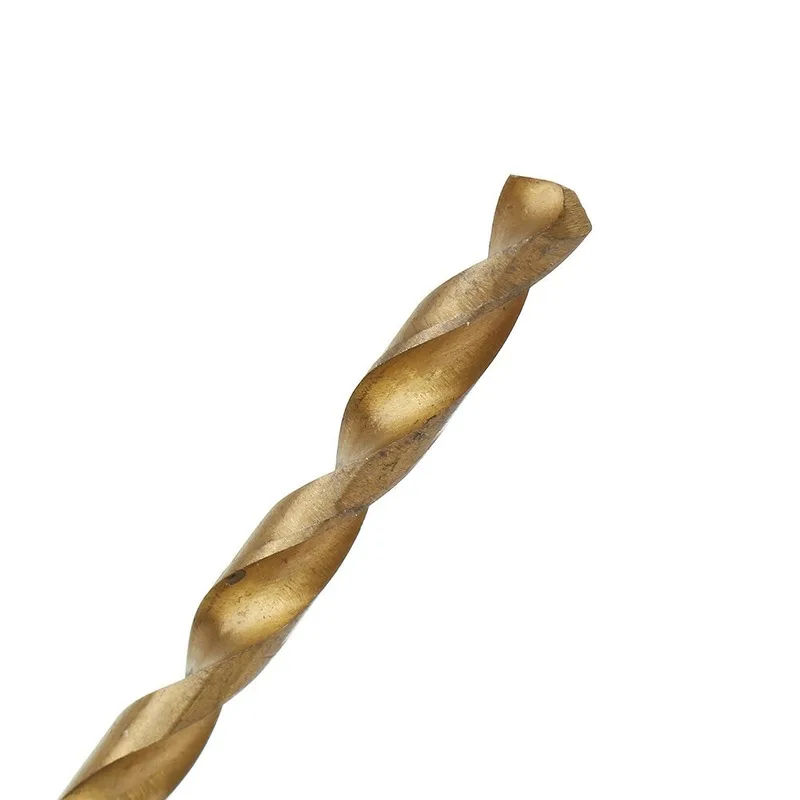 JUSTINLAU 13pcs 1.5-6.5mm HSS Titanium Coated 1/4 Inch Hex Shank Twist Drill Bit Set
JUSTINLAU 13pcs 1.5-6.5mm HSS Titanium Coated 1/4 Inch Hex Shank Twist Drill Bit Set