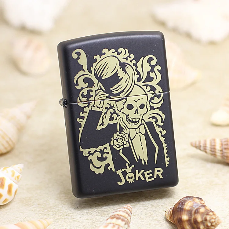 Подлинная Зажигалка Zippo медная ветрозащитная для джентльмена керосиновая