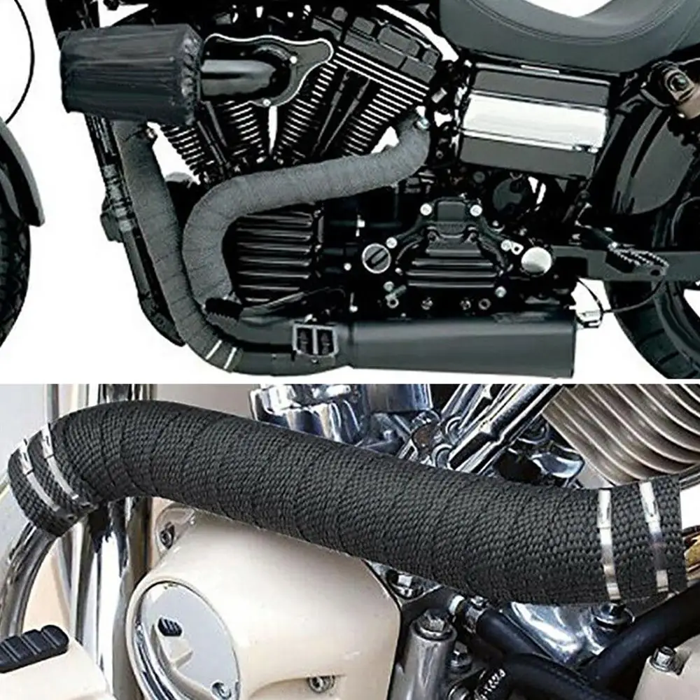 Car Motorcycle Thermal Stainless Ties Incombustible Turbo Manifold Heat Exhaust Wrap Tape Motorcycle Accessories Auto Parts
Car Motorcycle Thermal Stainless Ties Incombustible Turbo Manifold Heat Exhaust Wrap Tape Motorcycle Accessories Auto Parts