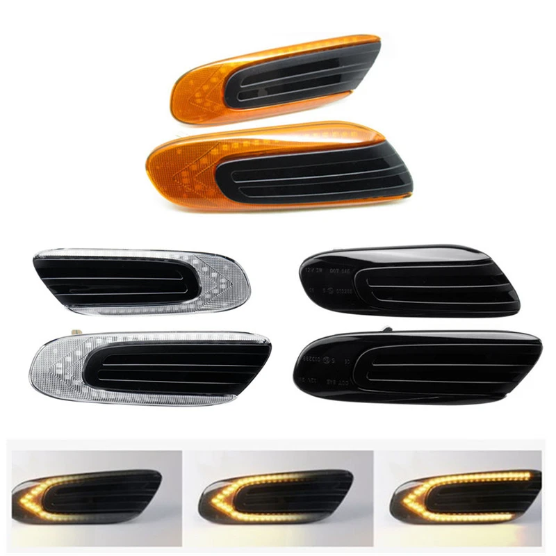 2Pcs Led Dynamic Side Repeater Indicator Lights Flowing Side Marker Signal Lamp Amber For BMW Mini Cooper F55 F56 F57 2014-2017
2Pcs Led Dynamic Side Repeater Indicator Lights Flowing Side Marker Signal Lamp Amber For BMW Mini Cooper F55 F56 F57 2014-2017