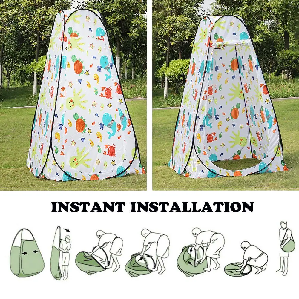 Outdoors Portable Automatic Pop Up Privacy Tent Camping Shower Toilet Bathing Tent Changing Room Tent Dressing Tent For Hiking
Outdoors Portable Automatic Pop Up Privacy Tent Camping Shower Toilet Bathing Tent Changing Room Tent Dressing Tent For Hiking