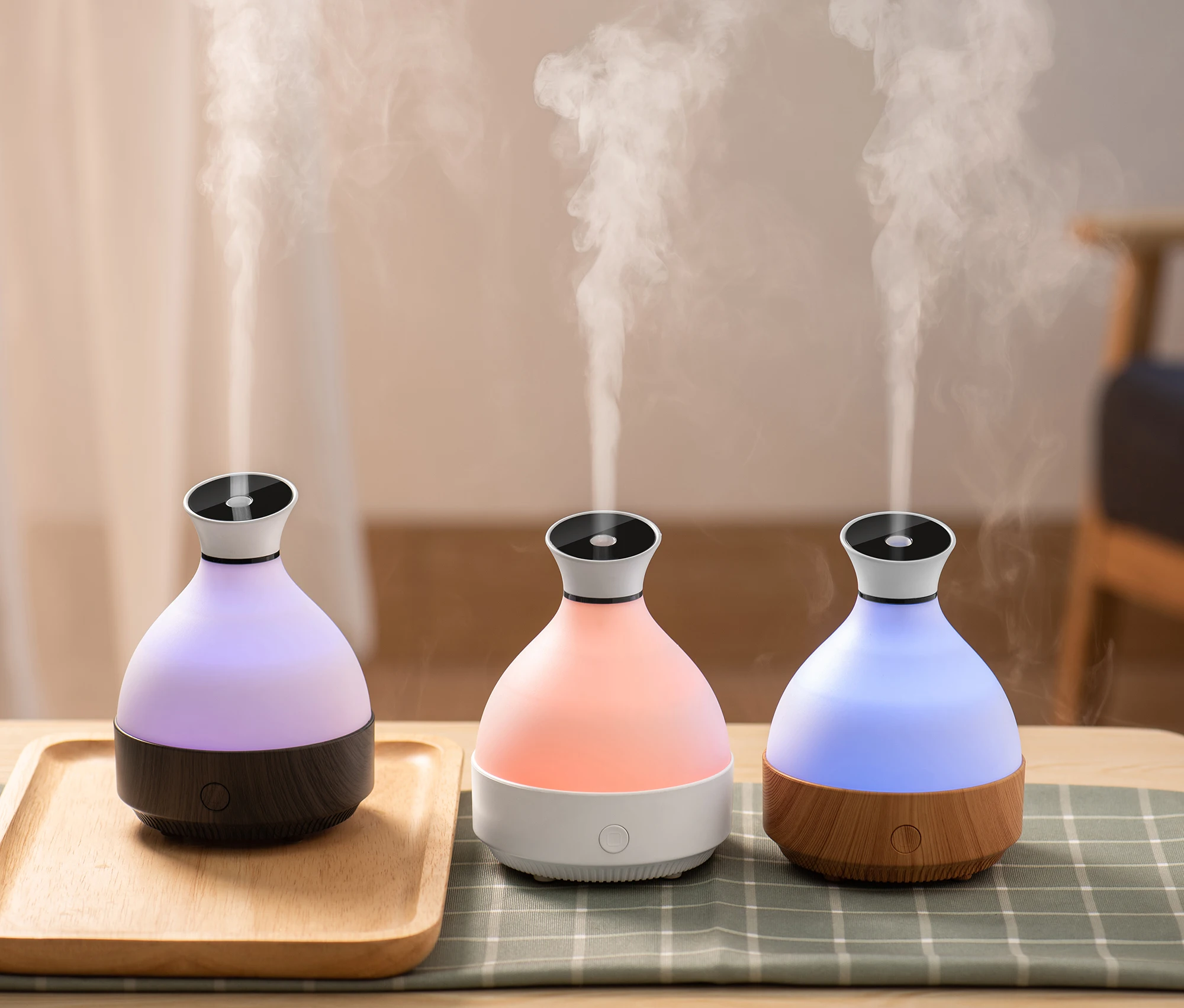 Electric Aroma Diffuser Air Humidifier Essential oil diffuser 150ML Ultrasonic Remote Control Cool Mist Fogger LED Lamp
Electric Aroma Diffuser Air Humidifier Essential oil diffuser 150ML Ultrasonic Remote Control Cool Mist Fogger LED Lamp
