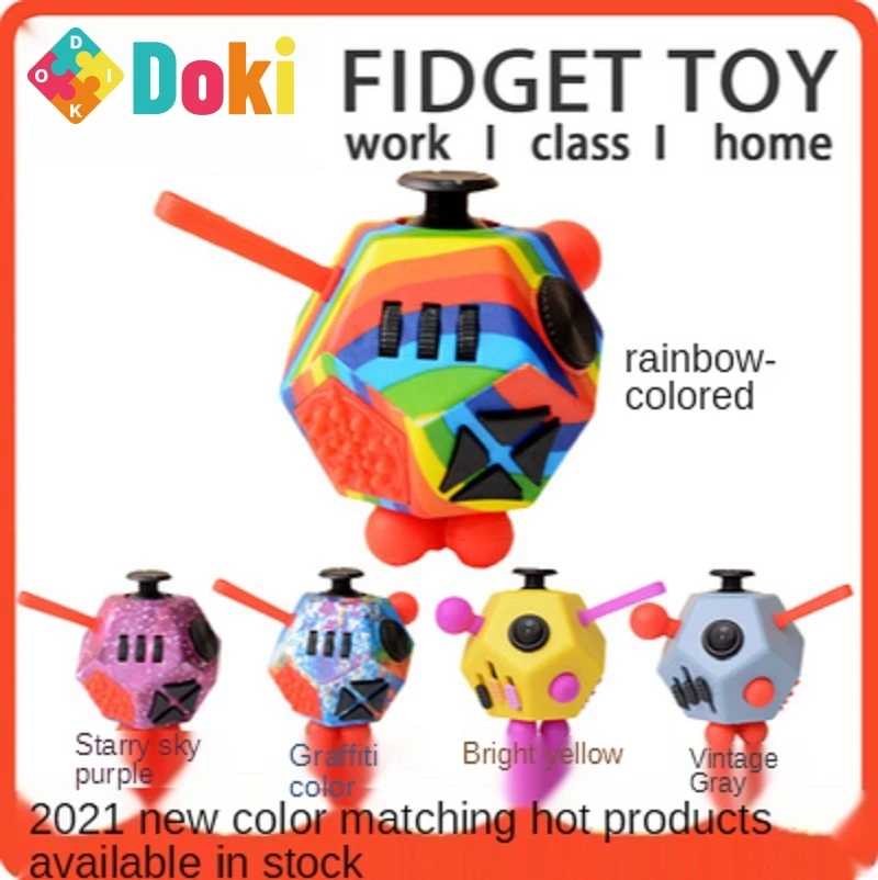 Doki New Magic Anti stress Toy Upgraded Relaxation Stress Relieve Cube Anxiety Boredom Finger Tips Adult Funny Toys Gift
Doki New Magic Anti stress Toy Upgraded Relaxation Stress Relieve Cube Anxiety Boredom Finger Tips Adult Funny Toys Gift