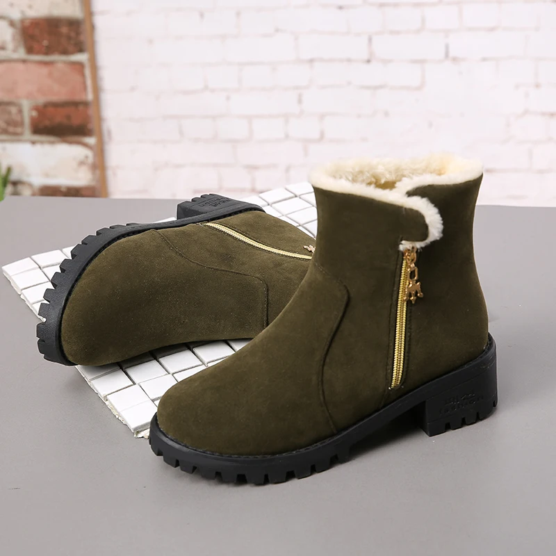 2019 Winter New Women's Wild Flat Cotton Boots Student Shoes Fashion Boots Comfortable Plus Velvet Warm Women's Snow Boots
2019 Winter New Women's Wild Flat Cotton Boots Student Shoes Fashion Boots Comfortable Plus Velvet Warm Women's Snow Boots