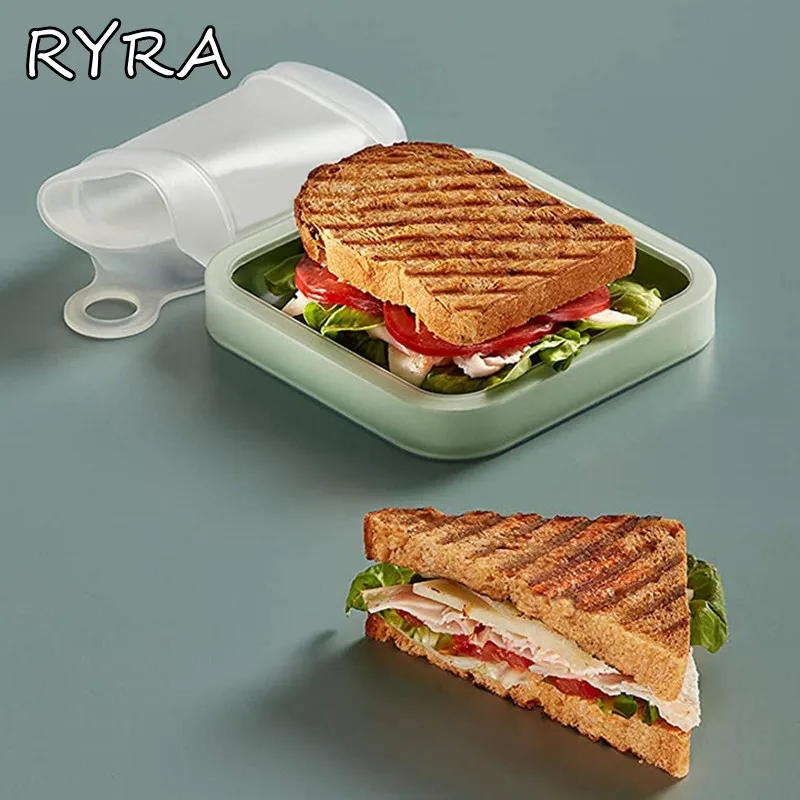 New Bento Box Eco-Friendly Lunch Box Food Container Material Microwavable Dinnerware Sandwich Reusable Silicone Food Lunch Box
New Bento Box Eco-Friendly Lunch Box Food Container Material Microwavable Dinnerware Sandwich Reusable Silicone Food Lunch Box