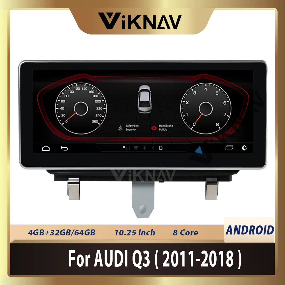 Автомобильный мультимедийный плеер, HD 10,25 дюймов, Android 9,0, GPS-навигация для Audi Q3 2011-2018
Автомобильный мультимедийный плеер, HD 10,25 дюймов, Android 9,0, GPS-навигация для Audi Q3 2011-2018