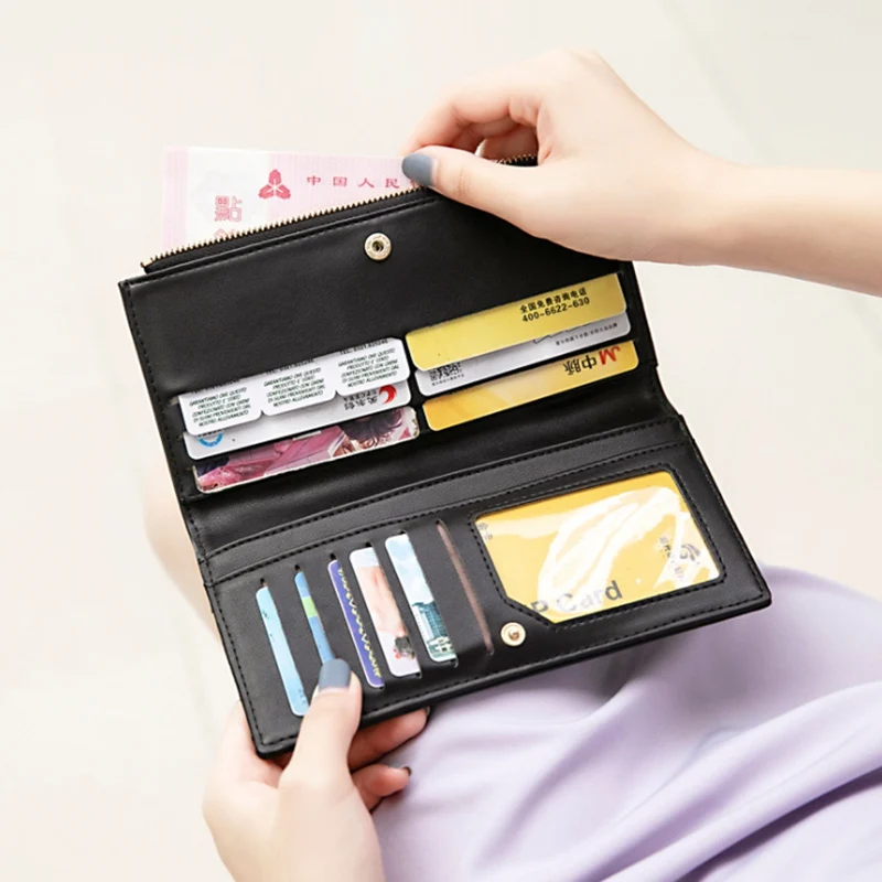 New Women Wallets PU Leather Long Female Plaid Purses Plaid Card Holder Wallet Fashion Woman Small Zipper Wallet Female Purse 
New Women Wallets PU Leather Long Female Plaid Purses Plaid Card Holder Wallet Fashion Woman Small Zipper Wallet Female Purse