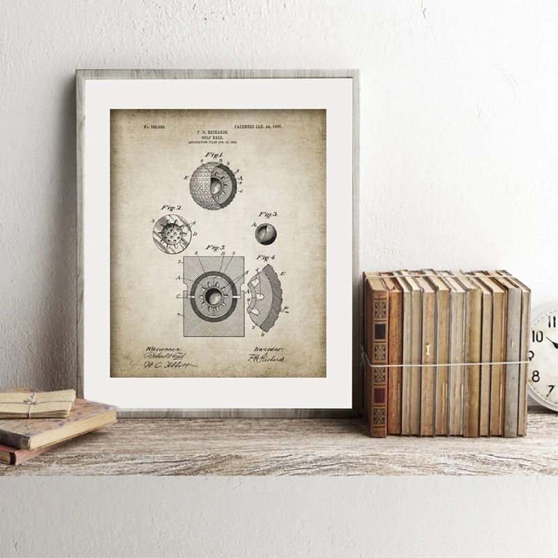Golf Patent Vintage Posters and Prints Golfing Equipment Design Gift Idea Wall Art Pictures Canvas Painting Golf Clubhouse Decor
Golf Patent Vintage Posters and Prints Golfing Equipment Design Gift Idea Wall Art Pictures Canvas Painting Golf Clubhouse Decor