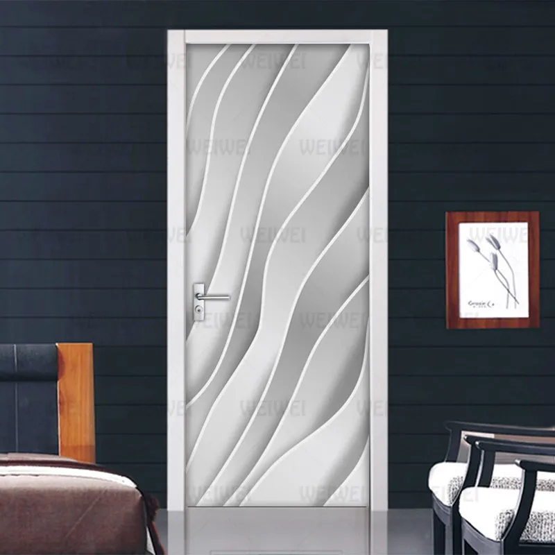 Modern 3D Abstract Geometric Striped Door Sticker Mural Living Room Kitchen Door Decoration Wallpaper PVC Waterproof Wall Decals
Modern 3D Abstract Geometric Striped Door Sticker Mural Living Room Kitchen Door Decoration Wallpaper PVC Waterproof Wall Decals