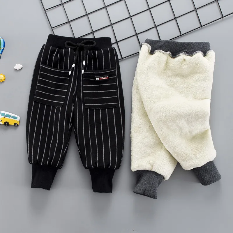 Fashion Striped Kids Pants for Baby Boys Winter Warm Plus Velvet Trousers with Fleece Long toddler Boy Winter Cotton Pants
Fashion Striped Kids Pants for Baby Boys Winter Warm Plus Velvet Trousers with Fleece Long toddler Boy Winter Cotton Pants