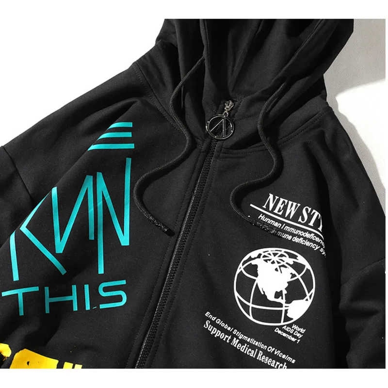 Spring Autumn Windbreaker Men's Jackets Casual Streetwear Graffiti Hip-Hop Hooded Coats Male Casual Jacket Men Clothing
Spring Autumn Windbreaker Men's Jackets Casual Streetwear Graffiti Hip-Hop Hooded Coats Male Casual Jacket Men Clothing