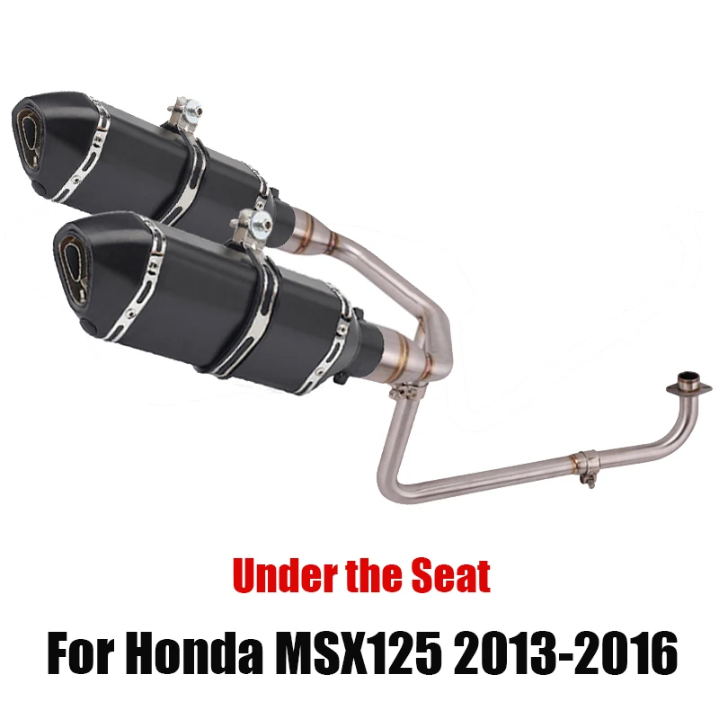 Передняя соединительная труба для мотоцикла Honda MSX125 2013 2016 средняя наконечники
