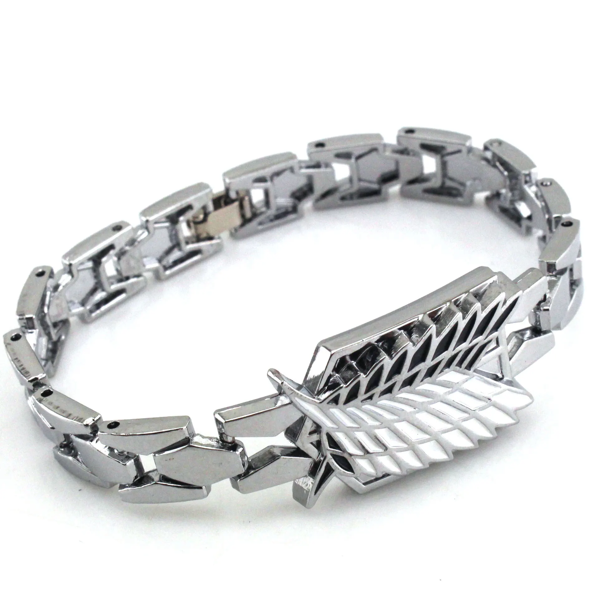 Anime Attack on Titans Wings of Liberty Alloy Bracelets Bangles Charms for Men Women Cosplay Accessories Props Christmas Gift
Anime Attack on Titans Wings of Liberty Alloy Bracelets Bangles Charms for Men Women Cosplay Accessories Props Christmas Gift