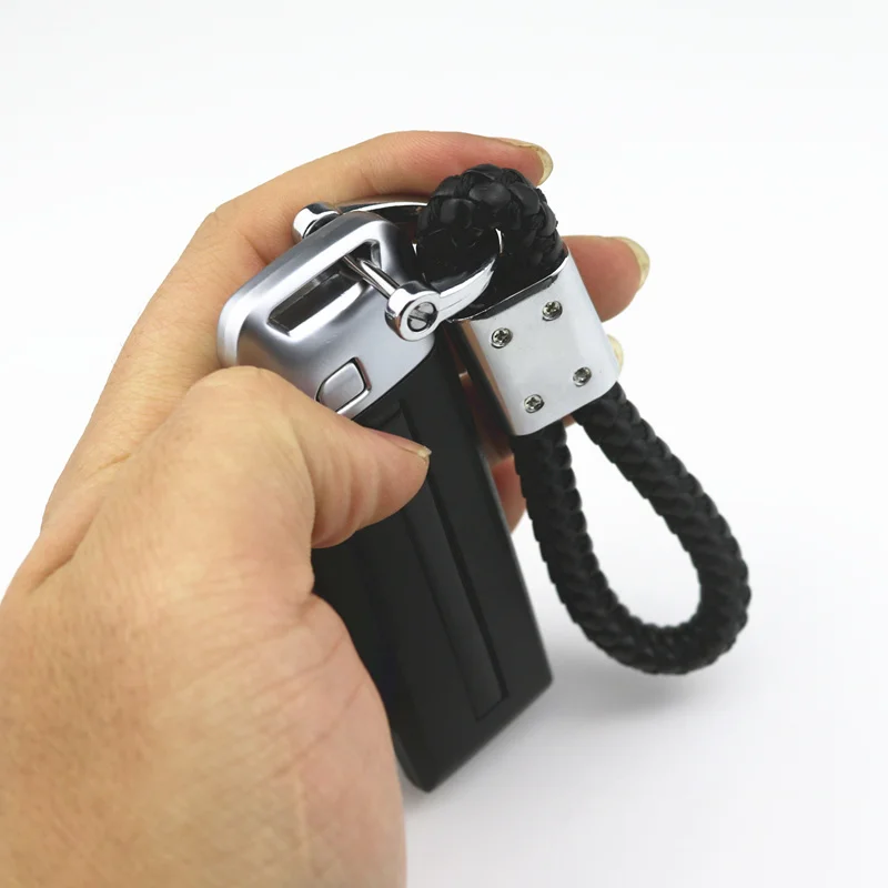 Car Styling 3D Metal Braided Rope Keychain Key ring For Audi A1 A3 8P A4 B5 B6 B7 B8 A5 A6 C5 C6 C7 A7 A8 Q3 Q5 Q7 | Автомобили и