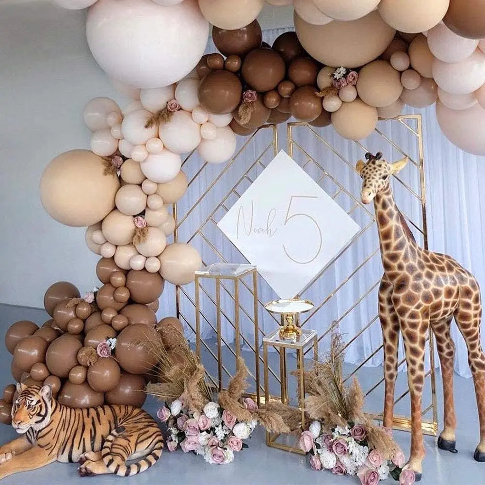178pcs Coffee Balloons Garland Arch Kit Wedding Decorations Skin Balloons Birthday Party Anniversary Baby Shower Coffee Balloons
178pcs Coffee Balloons Garland Arch Kit Wedding Decorations Skin Balloons Birthday Party Anniversary Baby Shower Coffee Balloons