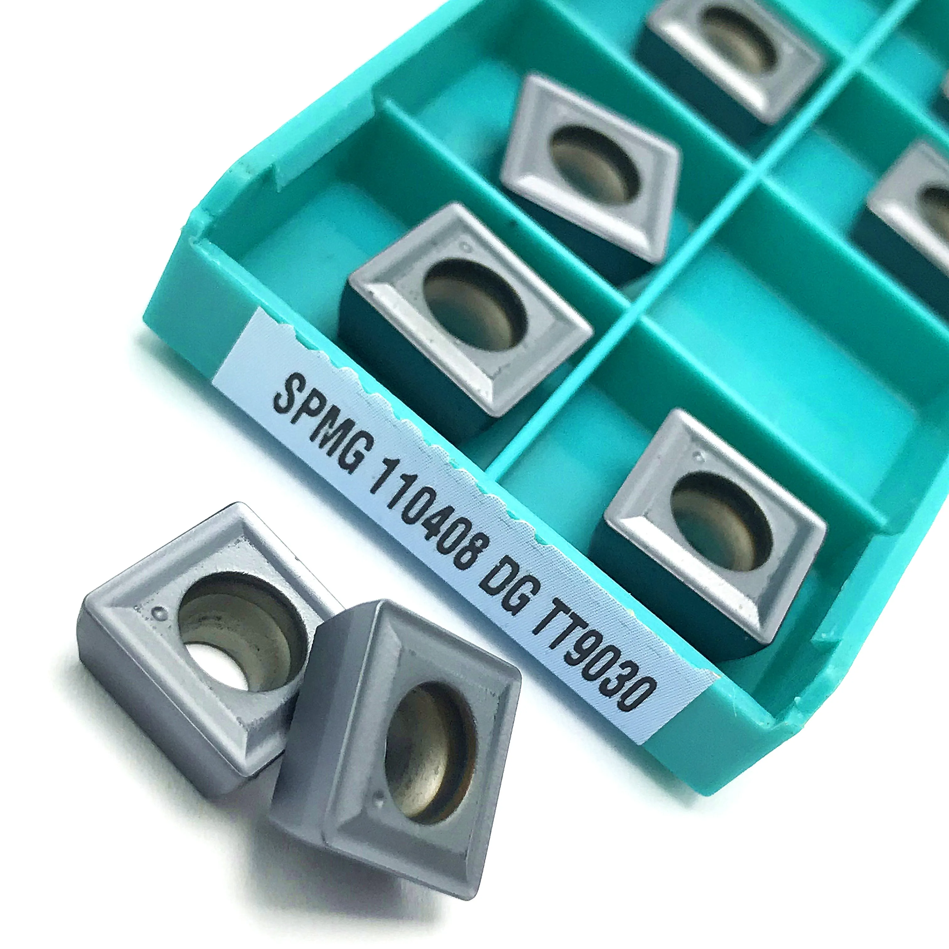 SPMG110408 DG TT9030 Carbide insert Metal lathe tool U Drill indexable turning tool High quality U-drill insert Steel processing
SPMG110408 DG TT9030 Carbide insert Metal lathe tool U Drill indexable turning tool High quality U-drill insert Steel processing