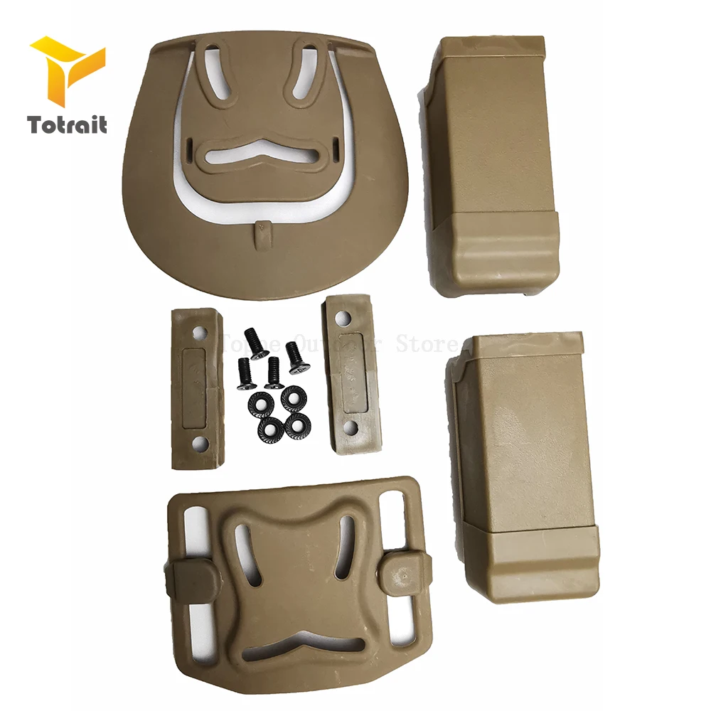 TOtrait CQC Tactical Double Dual Magazine Mag Pouch Holder Belt Clip Airsoft Magazine Pouch For Glock Hunting Accessories
TOtrait CQC Tactical Double Dual Magazine Mag Pouch Holder Belt Clip Airsoft Magazine Pouch For Glock Hunting Accessories