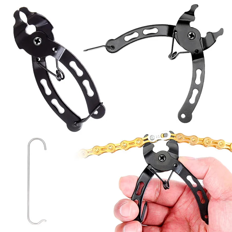 Bicycle Chain Quick Link Open Close Tool Master Link Pliers Bike Chain Magic Button Clamp Removal Tools 9.2CM Hot i
Bicycle Chain Quick Link Open Close Tool Master Link Pliers Bike Chain Magic Button Clamp Removal Tools 9.2CM Hot i