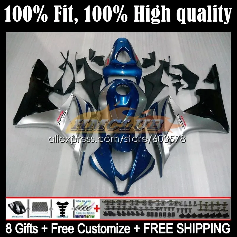 Инъекция для корпуса HONDA CBR600 RR CBR600RR 84CL.15 CBR 600 RR CC 600F5 600RR F5 07 08 CBR600F5 2005 2006 Обтекатели серебристо-голубые
Инъекция для корпуса HONDA CBR600 RR CBR600RR 84CL.15 CBR 600 RR CC 600F5 600RR F5 07 08 CBR600F5 2005 2006 Обтекатели серебристо-голубые