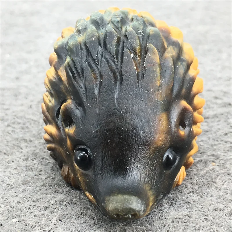 Natural Crystal Carving Tiger Eye Stone Hedgehog Figurines Collection Crafts Gifts Small Ornaments Room Decor 1pcs
Natural Crystal Carving Tiger Eye Stone Hedgehog Figurines Collection Crafts Gifts Small Ornaments Room Decor 1pcs