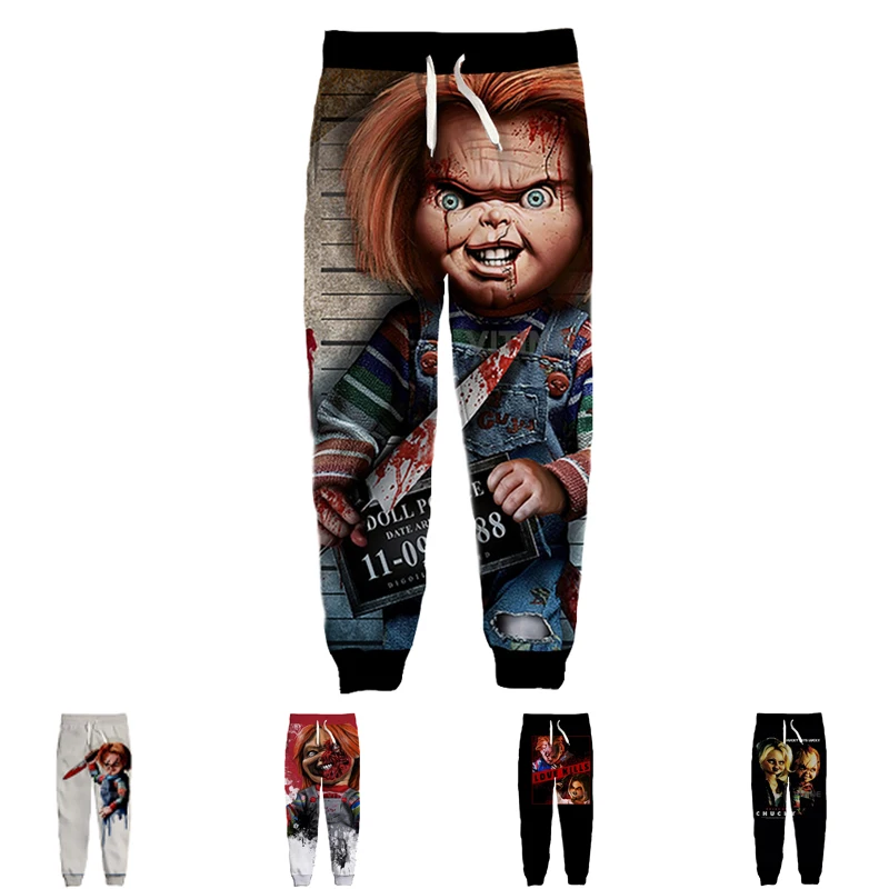 New Arrive Horror Movie Graphic Spring Autumn Winter Hip Hop Casual Brand Chucky 3D Print Pants Polyester
New Arrive Horror Movie Graphic Spring Autumn Winter Hip Hop Casual Brand Chucky 3D Print Pants Polyester
