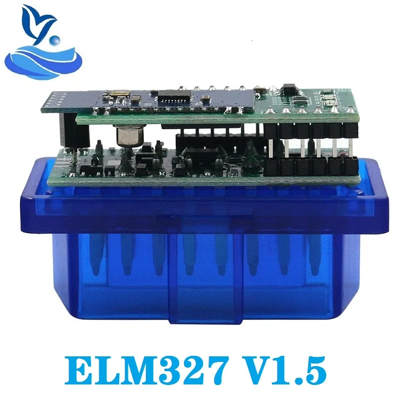 Сканер кодов ELM 327 с двойной печатной платой V1.5 Super MINI Bluetooth ELM327 чип 1 5 PIC18F25K80 для