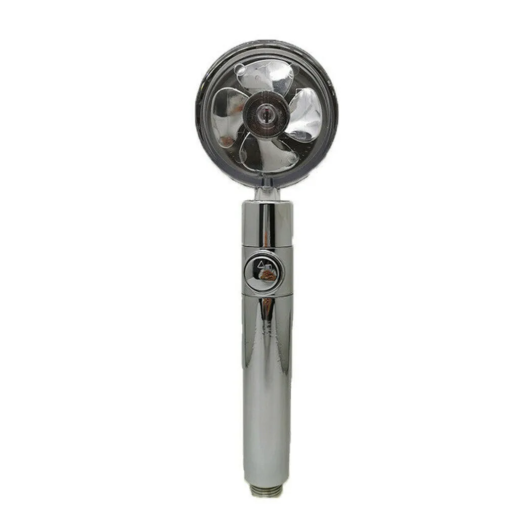 Shower Heads Shower Nozzle Water-saving Flow 360 Rotating High-pressure Nozzle Douche Hoofd With Small Fan Badkamer Accessoires
Shower Heads Shower Nozzle Water-saving Flow 360 Rotating High-pressure Nozzle Douche Hoofd With Small Fan Badkamer Accessoires