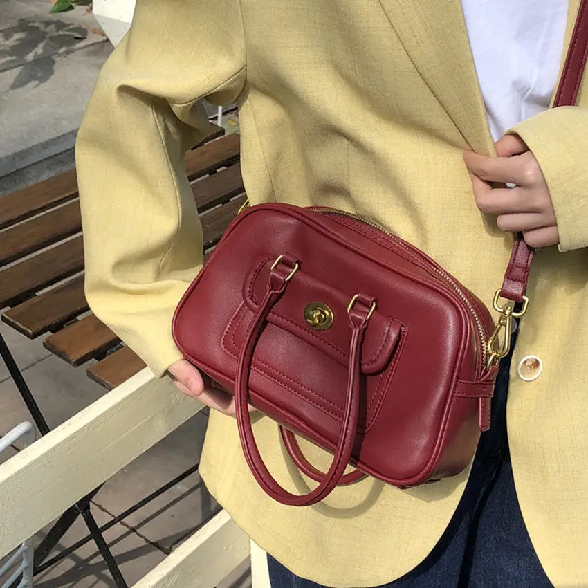 Vintage Fashion PU Leather Women Shoulder Crossbody Bag Bags Tote Women's Handbags Purses free shipping
Vintage Fashion PU Leather Women Shoulder Crossbody Bag Bags Tote Women's Handbags Purses free shipping