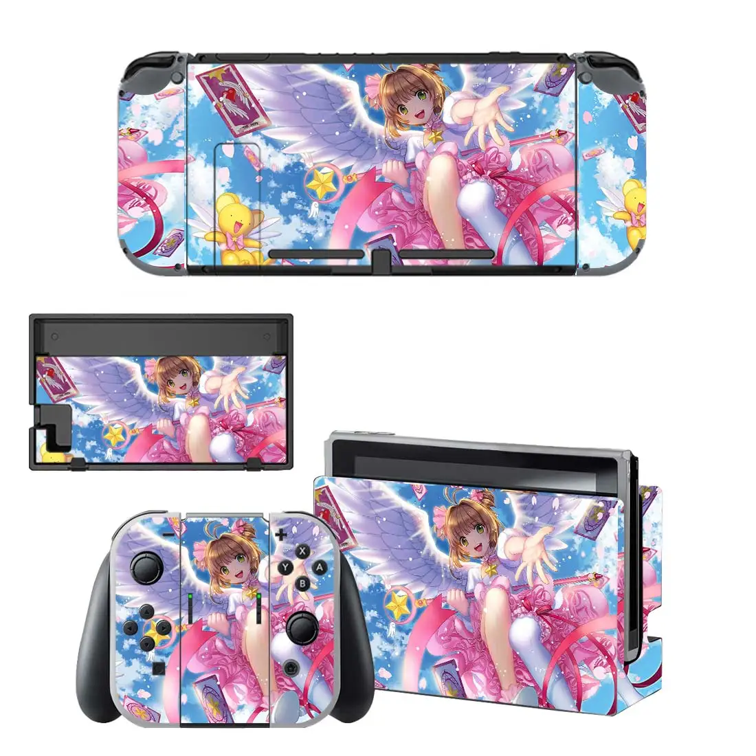 Card Captor Sakura Nintendo Switch Skin Sticker NintendoSwitch stickers skins for Nintend Switch Console and Joy-Con Controller
Card Captor Sakura Nintendo Switch Skin Sticker NintendoSwitch stickers skins for Nintend Switch Console and Joy-Con Controller