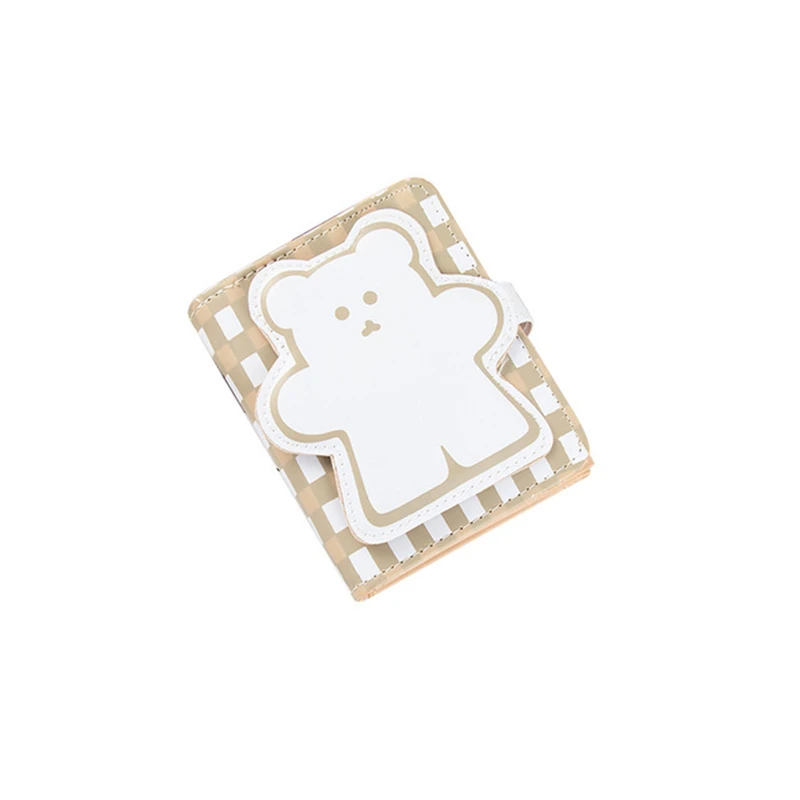 Women's Wallet Fashion Cartoon Bear Female Cute Pu Leather Hasp Coin Purses Ladies New Card Holder 2021
Women's Wallet Fashion Cartoon Bear Female Cute Pu Leather Hasp Coin Purses Ladies New Card Holder 2021