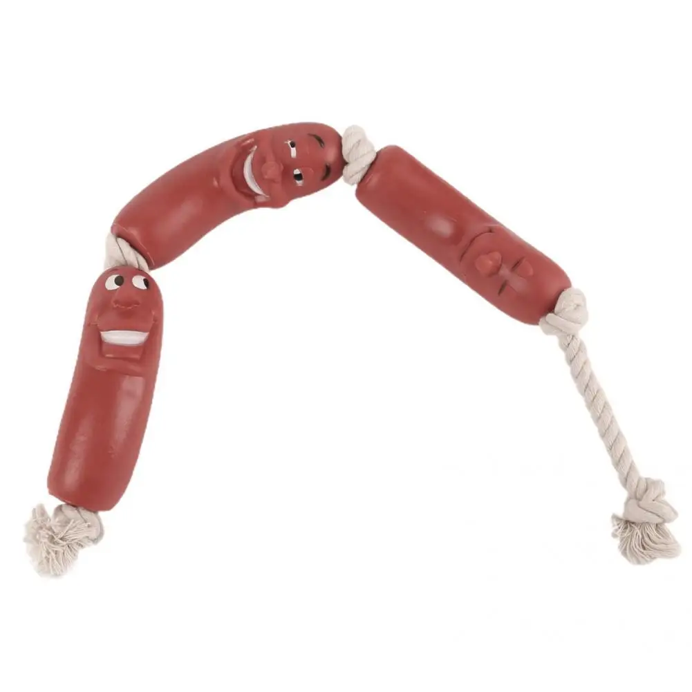 Teeth Clean Useful Sausage Dog Chew Toys Cute Dog Chew Toys Easy to Clean for Pet
Teeth Clean Useful Sausage Dog Chew Toys Cute Dog Chew Toys Easy to Clean for Pet
