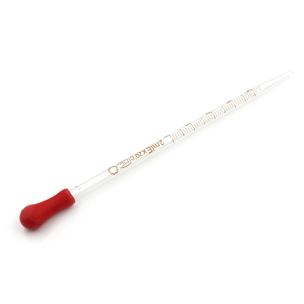1pc 0.5ml/2ml/3ml Chemistry Pipette Transparent Red Rubber Head Glass Dropper Glass Pipette Lab Dropper Pipet With Scale Line
1pc 0.5ml/2ml/3ml Chemistry Pipette Transparent Red Rubber Head Glass Dropper Glass Pipette Lab Dropper Pipet With Scale Line