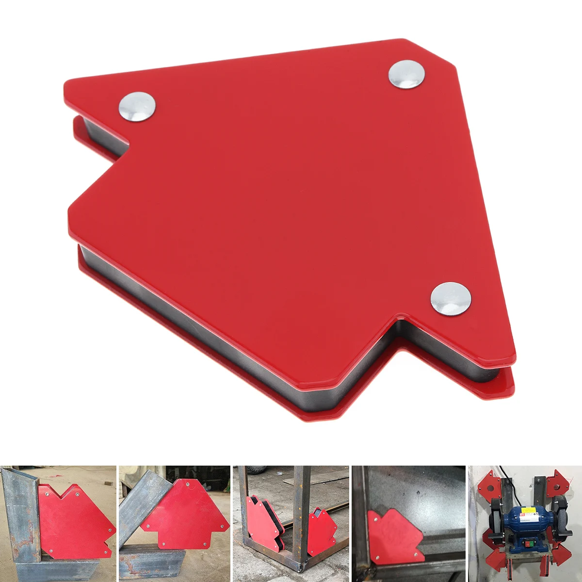1PCS 25LBS Welding Magnetic Holder Strong Magnet 3 Angle Arrow Locator Power Soldering Locator Hand Tool for Woodworking
1PCS 25LBS Welding Magnetic Holder Strong Magnet 3 Angle Arrow Locator Power Soldering Locator Hand Tool for Woodworking
