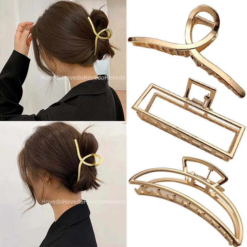 1PC Barrettes Hair Clips Hair Claw for Women Metal Hairpins Hair Crab Claws Girls Make UP Washing Tool Accessories Decoration
1PC Barrettes Hair Clips Hair Claw for Women Metal Hairpins Hair Crab Claws Girls Make UP Washing Tool Accessories Decoration