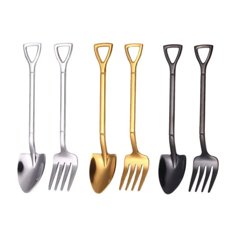 4 PCS Shovel Spoons Stainless Steel TeaSpoons Creative Tea Coffee Spoon For Ice Cream Dessert Scoop Tableware Cutlery Set
4 PCS Shovel Spoons Stainless Steel TeaSpoons Creative Tea Coffee Spoon For Ice Cream Dessert Scoop Tableware Cutlery Set