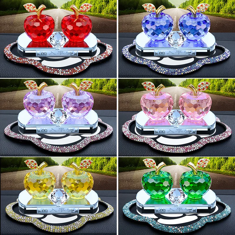 6 цветов, фигурки из стекла Apple, флакон для парфюма, украшение Fengshui, яблочный фрукт, пресс-папье, украшение для стола автомобиля на Рождество
6 цветов, фигурки из стекла Apple, флакон для парфюма, украшение Fengshui, яблочный фрукт, пресс-папье, украшение для стола автомобиля на Рождество