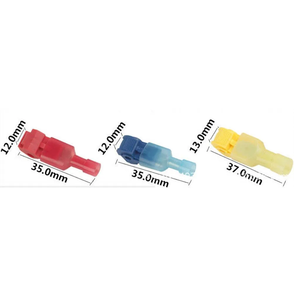 120Pcs T-Tap Wire Connectors Quick Splice Electrical Wire Terminals& Insulated Male Spade Connector Car Auto Disconnect Terminal
120Pcs T-Tap Wire Connectors Quick Splice Electrical Wire Terminals& Insulated Male Spade Connector Car Auto Disconnect Terminal