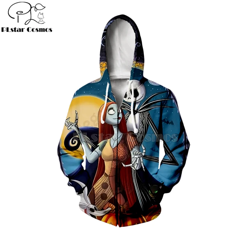 jack skellington Jack Sally 3d printed hoodies/Sweatshirt/jackets women men Nightmare Before Christmas Halloween streetwear
jack skellington Jack Sally 3d printed hoodies/Sweatshirt/jackets women men Nightmare Before Christmas Halloween streetwear