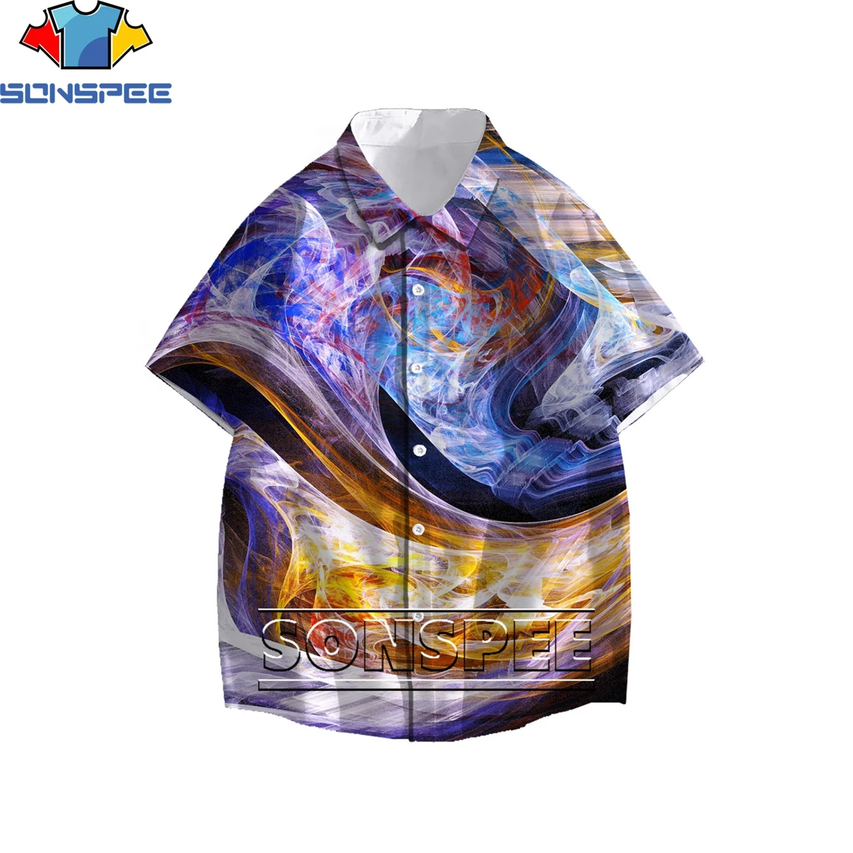 SONSPEE Cool Pattern Ice and Fire 3D Print Men's Shirt Summer Original Otaku Hawaiian Beach Casual Loose Buttons Oversize Top
SONSPEE Cool Pattern Ice and Fire 3D Print Men's Shirt Summer Original Otaku Hawaiian Beach Casual Loose Buttons Oversize Top