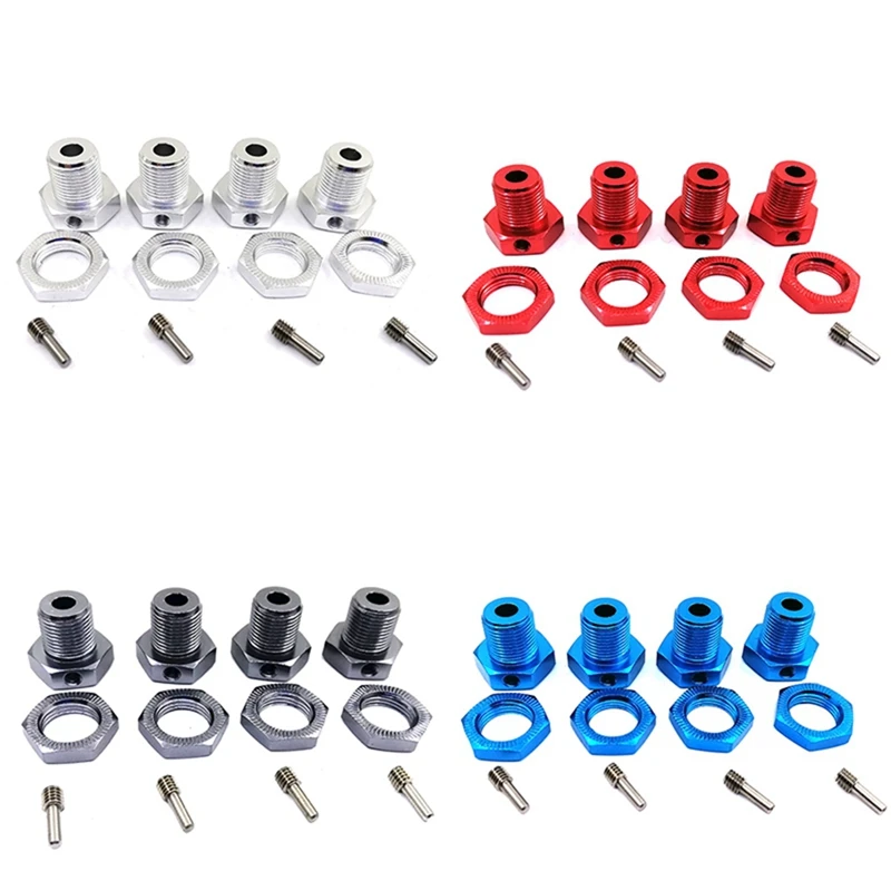 2 Set Rc Car Alum Wheel Hub Nuts 17Mm Hex Nuts Threadlock Replace 5353-Red & Silver
2 Set Rc Car Alum Wheel Hub Nuts 17Mm Hex Nuts Threadlock Replace 5353-Red & Silver