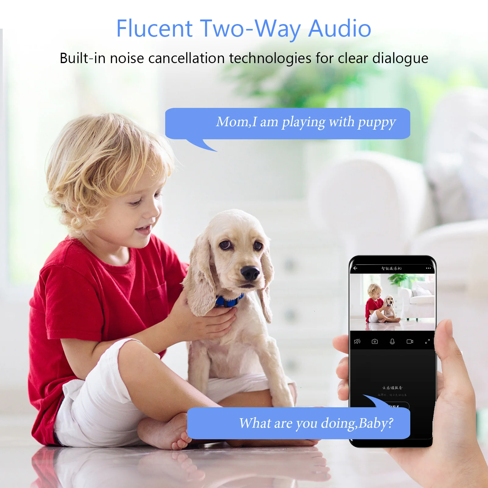 Home Security Camera 720P HD Wireless WiFi Indoor Surveillance IP Camera with Smart Human Tracking,Motion Detection,Night Vision
Home Security Camera 720P HD Wireless WiFi Indoor Surveillance IP Camera with Smart Human Tracking,Motion Detection,Night Vision