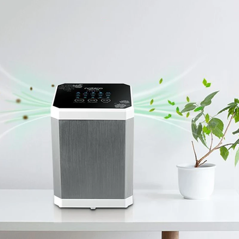 Ionizer Air Purifier Negative Ionizer Timing Quiet Activated Carbon Air Purifier for Home Office Remove Formaldehyde Smoke US Pl