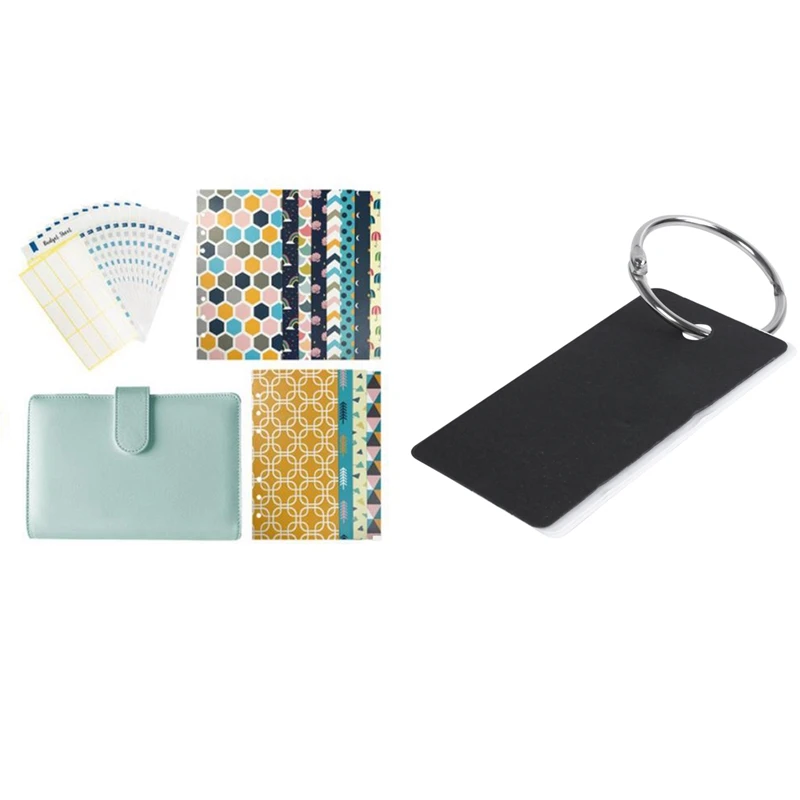 2Pcs Binder Ring Easy Flip Flash Cards Study Cards & 1 Set Cash Budget Envelope Wallet,Cash Envelopes
2Pcs Binder Ring Easy Flip Flash Cards Study Cards & 1 Set Cash Budget Envelope Wallet,Cash Envelopes