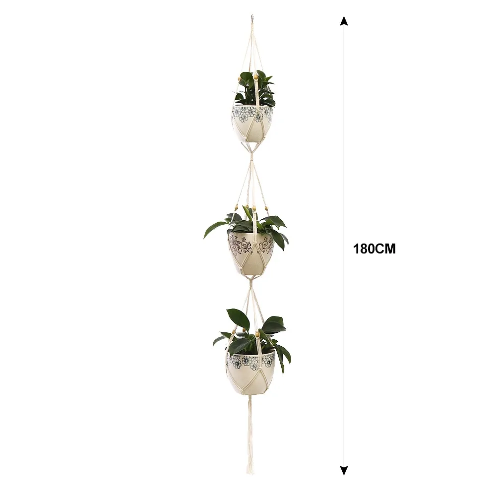 Hanging Plant Handmade Macrame Plant Hanger Flower Pot Planter Hanger Wall Decor Courtyard Garden Hanging Planter Hanging Basket
Hanging Plant Handmade Macrame Plant Hanger Flower Pot Planter Hanger Wall Decor Courtyard Garden Hanging Planter Hanging Basket
