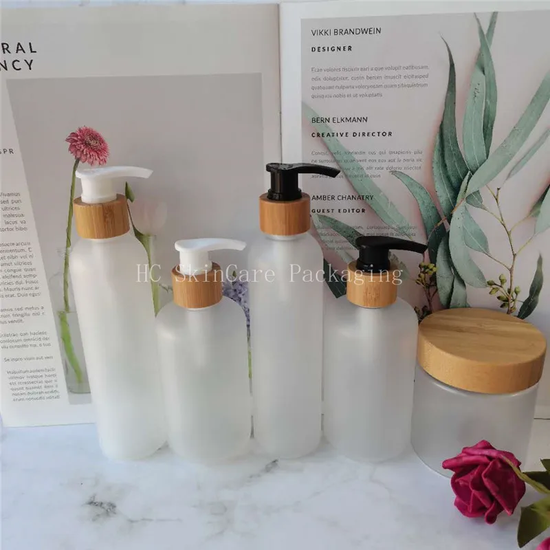 150ml/250ml frosted plastic PET bottle natrual lid emulsion lotion toner toilet flower water essence liquid and 250g cream jar
150ml/250ml frosted plastic PET bottle natrual lid emulsion lotion toner toilet flower water essence liquid and 250g cream jar