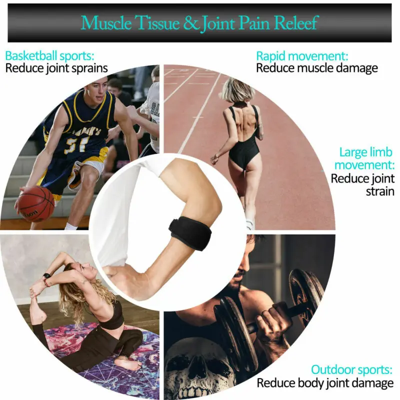 Sports Fitness Tennis Elbow Brace Strap Tendonitis Golfers Gel Band Golf Pain Relief Elbow Support
Sports Fitness Tennis Elbow Brace Strap Tendonitis Golfers Gel Band Golf Pain Relief Elbow Support
